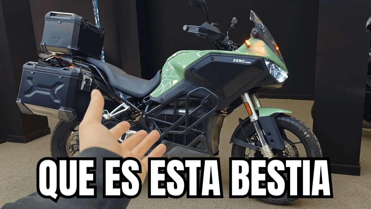 Vídeo: +100cv en una Moto ELÉCTRICA y Tamaño de BMW GS1300 | Zero DSR/X