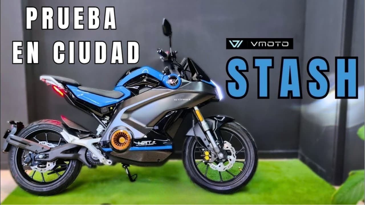 Vídeo: VMoto STASH | Prueba en Ciudad | Esta moto no es una 125cc