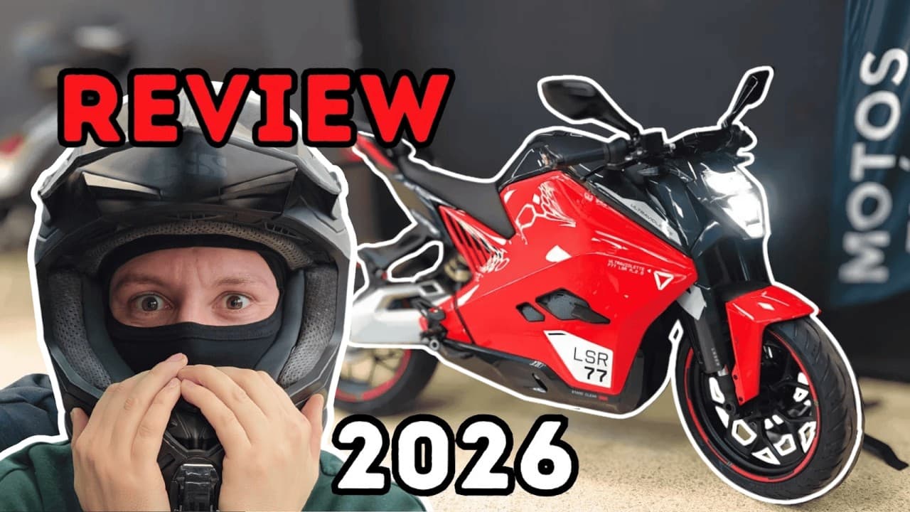 Vídeo: La Moto con ''40cv'' Para el Carnet de Coche | Ultraviolete F77