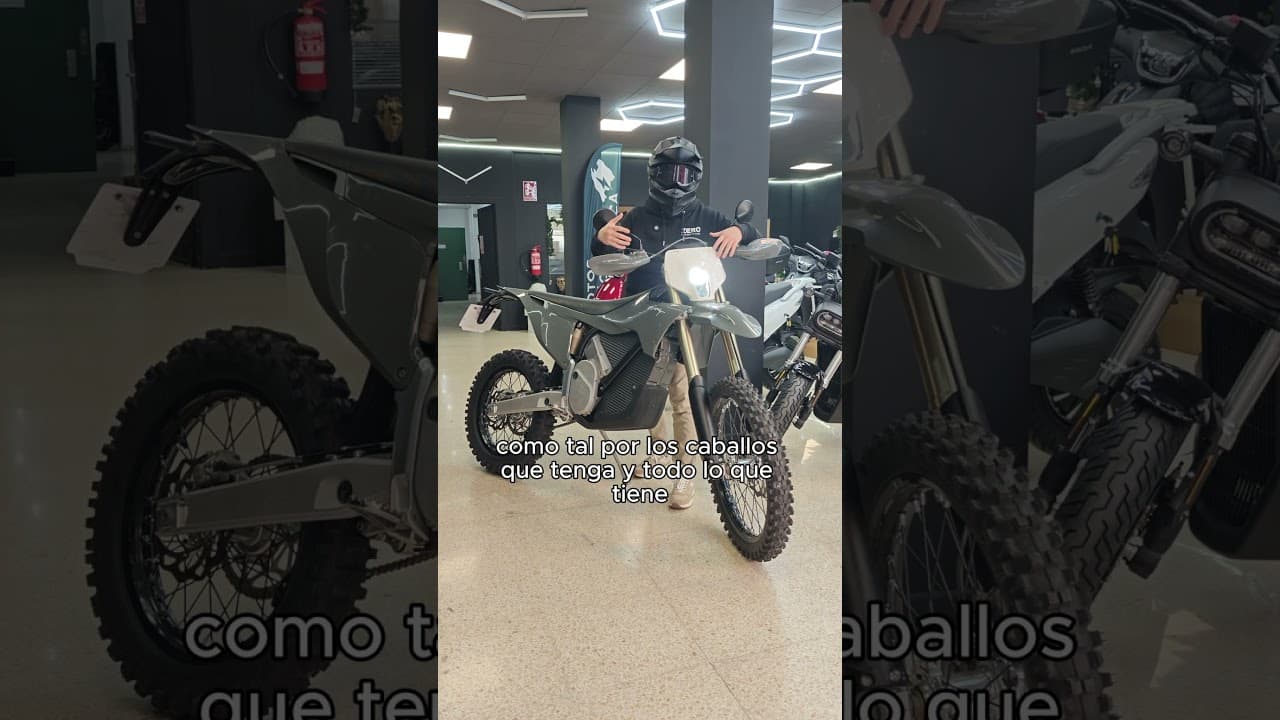 Vídeo: 🏁La moto mata hombres, Stark Varg⚡